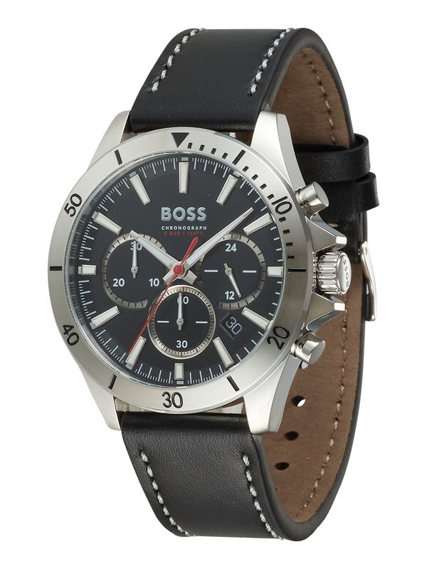 BOSS Black BOSS Black Аналогов часовник  червено / черно / сребърно