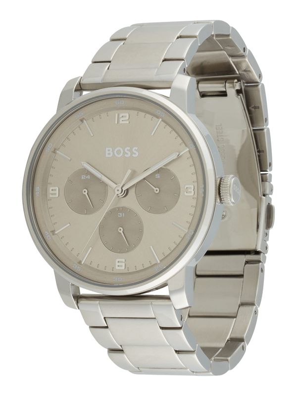 BOSS Black BOSS Black Аналогов часовник 'CONTENDER'  сребърно