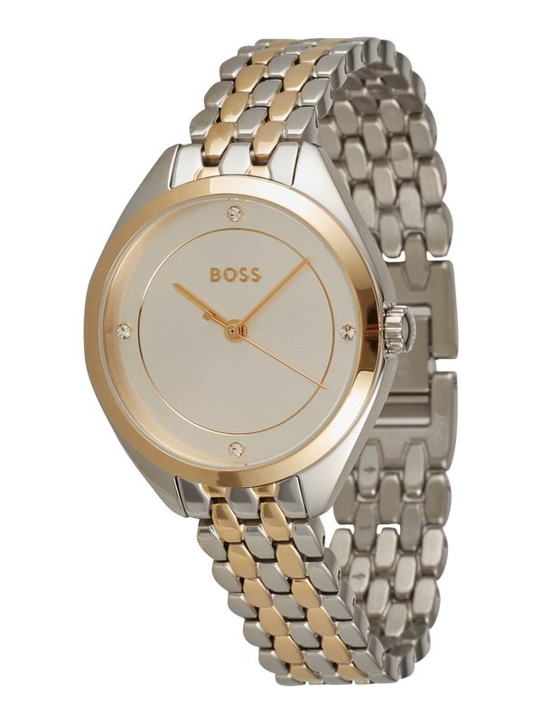 BOSS Black BOSS Black Аналогов часовник 'Mae'  злато / сребърно