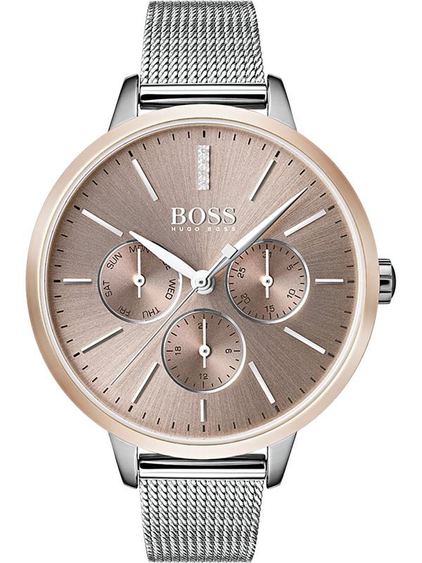 BOSS Black BOSS Black Аналогов часовник  розово злато / сребърно