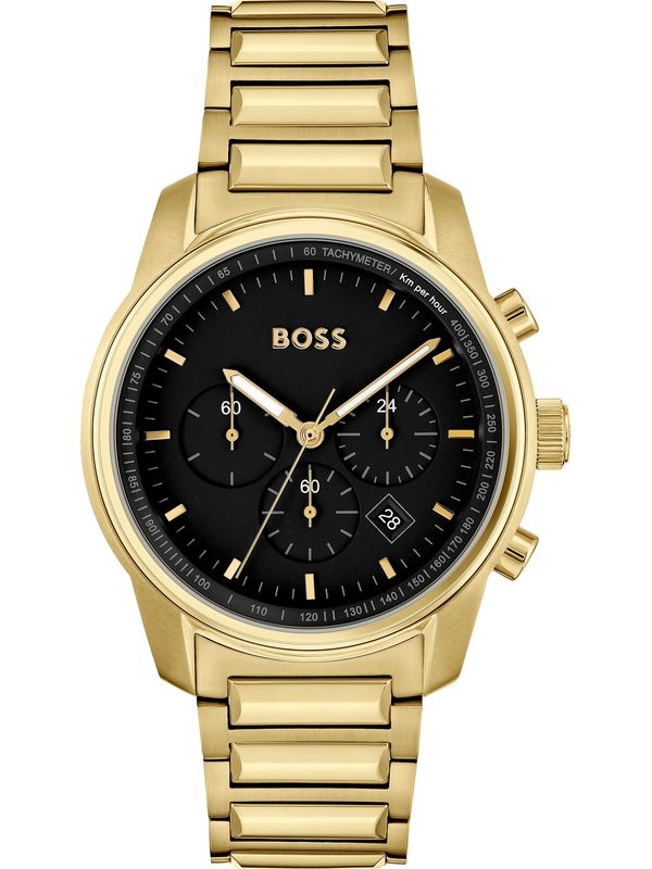 BOSS Black BOSS Black Аналогов часовник  злато / черно / бяло
