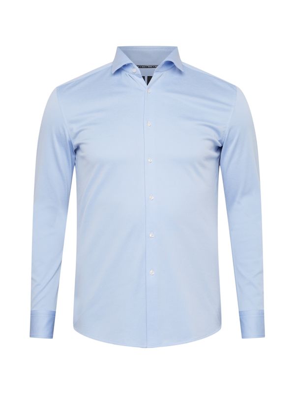 BOSS Black BOSS Black Бизнес риза 'Hank'  светлосиньо / бяло