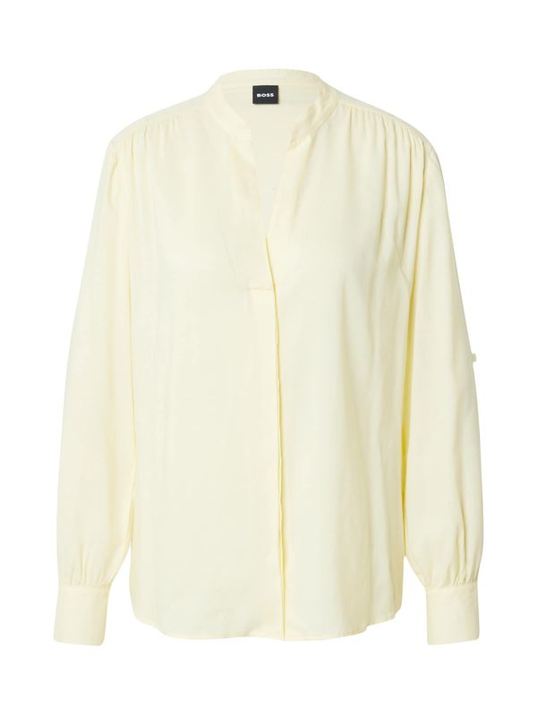 BOSS Black BOSS Black Блуза 'Banoria'  светложълто