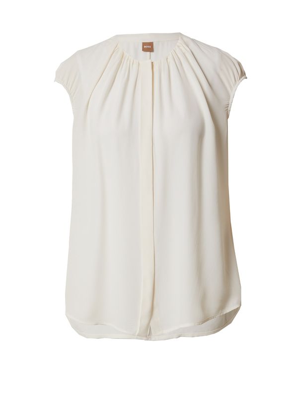 BOSS Black BOSS Black Блуза 'Berika'  бяло
