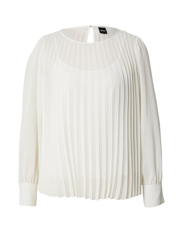 BOSS Black BOSS Black Блуза 'Bipuna'  бяло