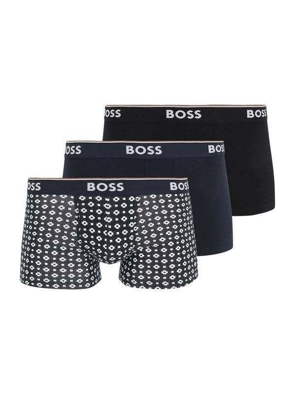BOSS Black BOSS Black Боксерки 'Power'  бежово / нейви синьо / черно / бяло