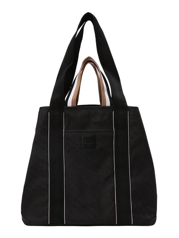 BOSS Black BOSS Black "Чанта тип ""Shopper""" 'Deva'  кафяво / черно / бяло