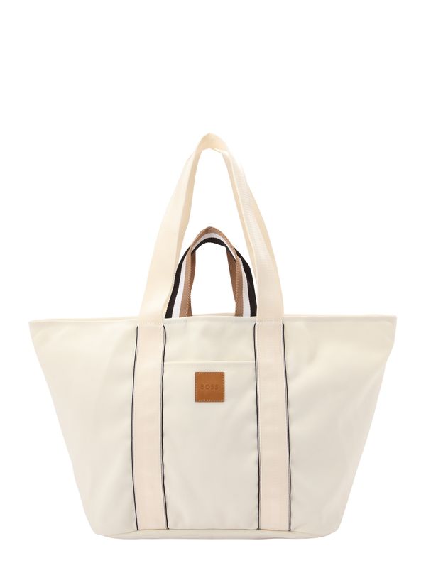 BOSS Black BOSS Black "Чанта тип ""Shopper""" 'Deva'  светлокафяво / черно / мръсно бяло