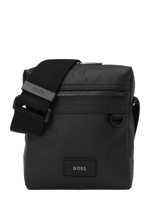 BOSS Black BOSS Black Чанта за през рамо тип преметка 'Iann'  черно