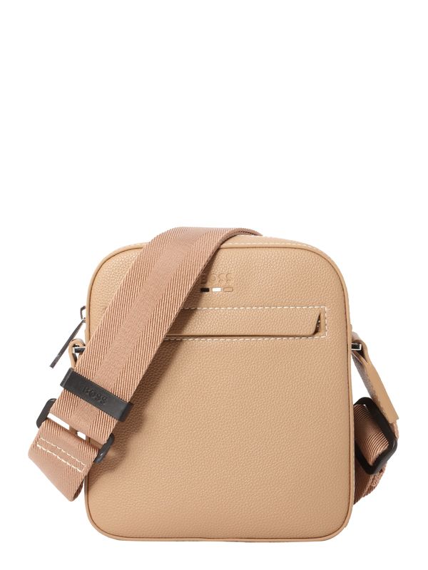 BOSS Black BOSS Black Чанта за през рамо тип преметка 'Ray'  бежово / черно / бяло