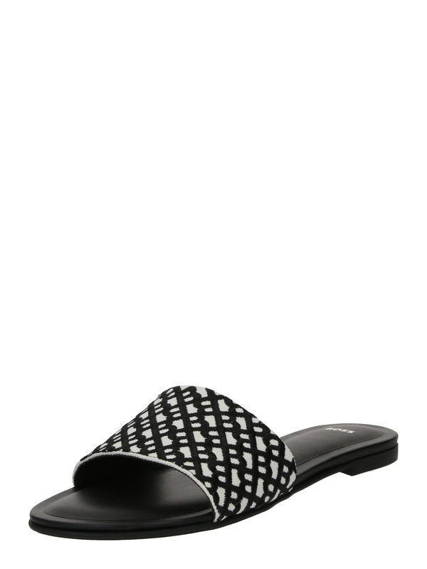 BOSS Black BOSS Black Чехли 'Millie'  черно / бяло