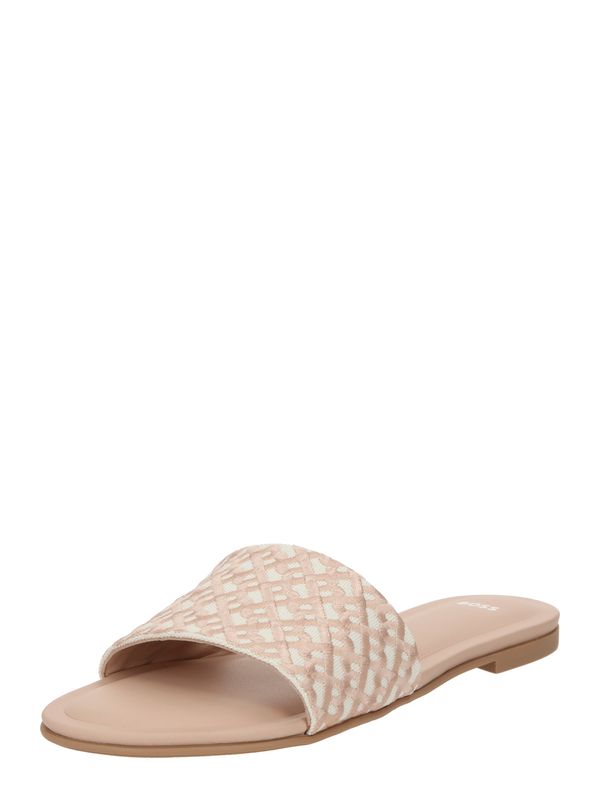 BOSS Black BOSS Black Чехли 'Millie'  телесен цвят / бяло