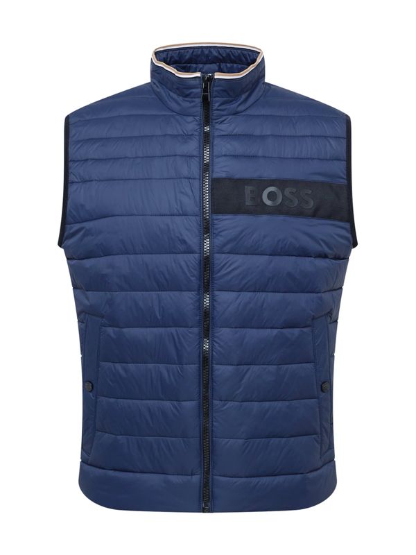 BOSS Black BOSS Black Елек 'Darolan'  тъмнобежово / нейви синьо / нощно синьо / бяло