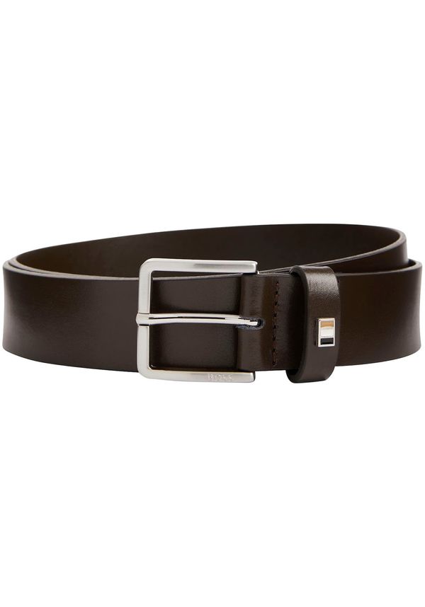 BOSS Black BOSS Black Колан 'Ther'  тъмнокафяво