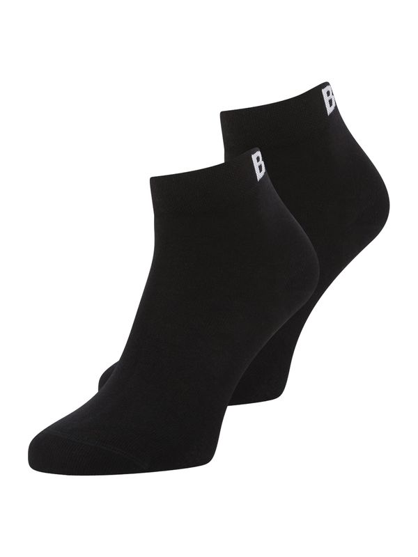 BOSS Black BOSS Black Къси чорапи  черно / бяло