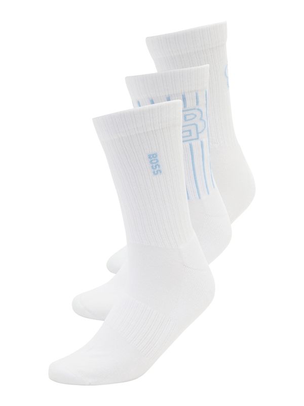 BOSS Black BOSS Black Къси чорапи  тюркоазен / бяло