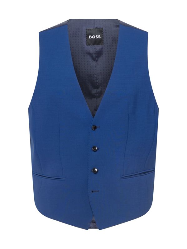 BOSS Black BOSS Black Мъжка елек за костюм 'Huge'  нейви синьо / тъмносиньо
