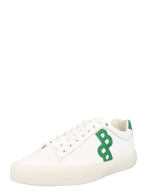 BOSS Black BOSS Black Ниски маратонки 'Aiden'  тревнозелено / бяло