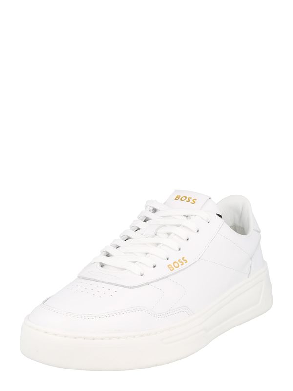 BOSS Black BOSS Black Ниски маратонки 'Baltimore'  златистожълто / бяло