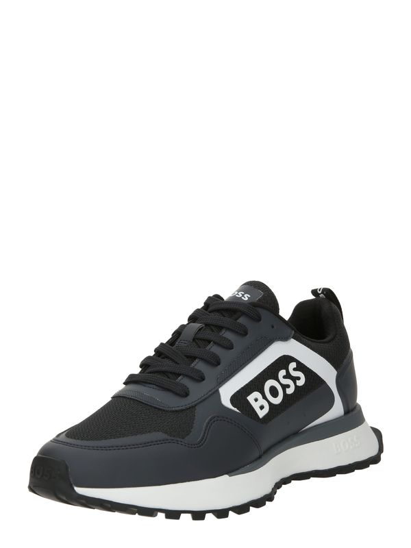 BOSS Black BOSS Black Ниски маратонки 'Jonah'  нейви синьо / черно / бяло