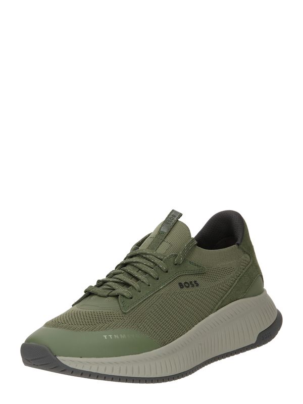 BOSS Black BOSS Black Ниски маратонки 'Slon'  зелено