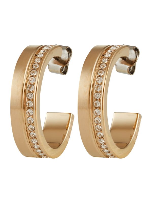 BOSS Black BOSS Black Обеци  злато / прозрачно