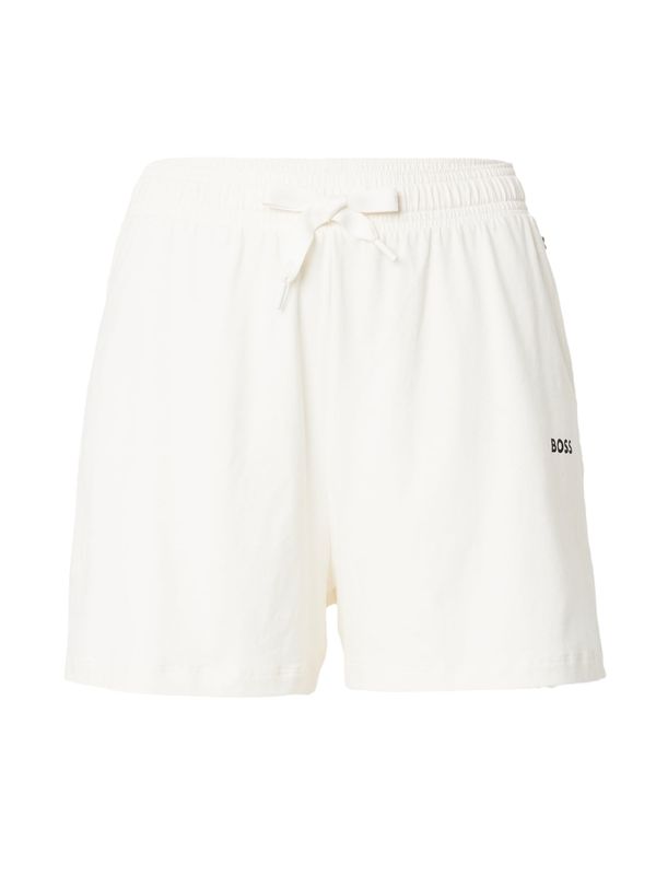 BOSS Black BOSS Black Панталон пижама  черно / бяло