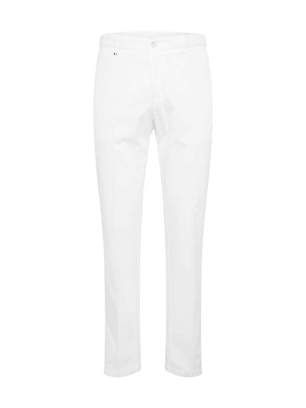 BOSS Black BOSS Black Панталон с ръб 'Genius'  бяло