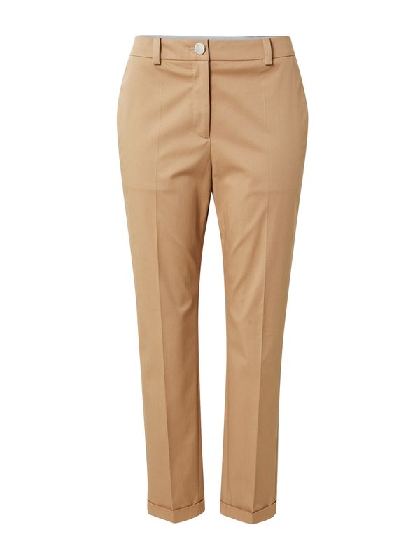 BOSS Black BOSS Black Панталон с ръб 'Tachinoa'  камел