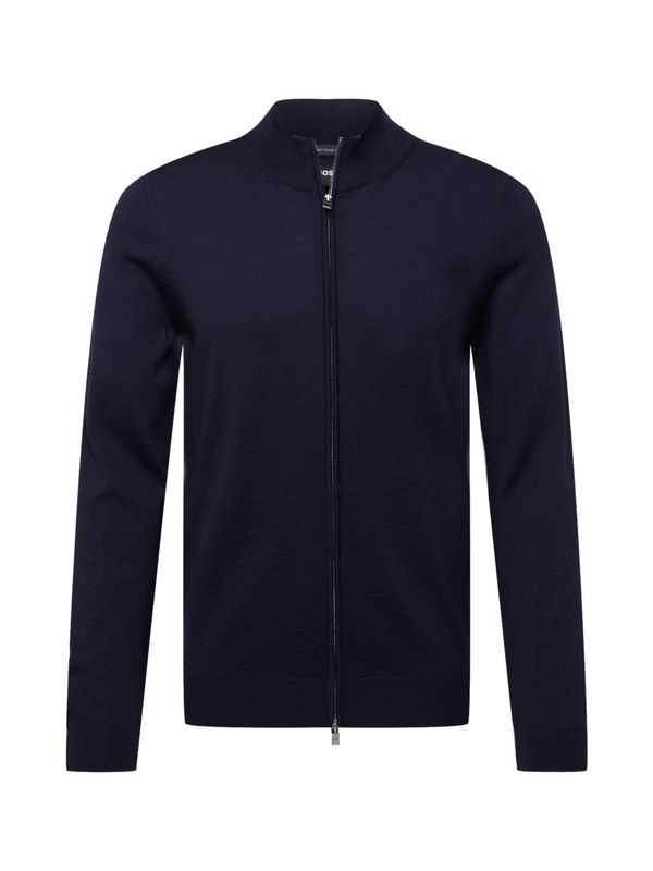 BOSS Black BOSS Black Плетена жилетка 'Balonso'  тъмносиньо