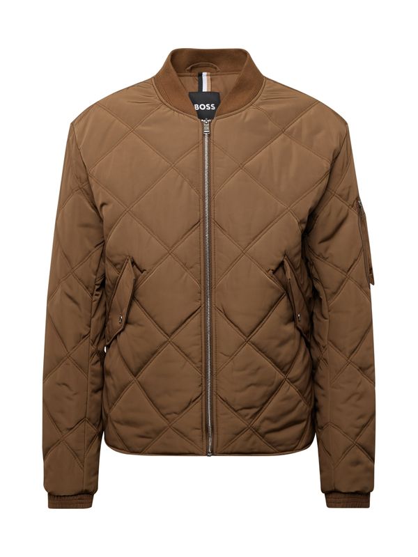 BOSS Black BOSS Black Преходно яке 'Caramo'  пуебло оранжево-кафяво / черно