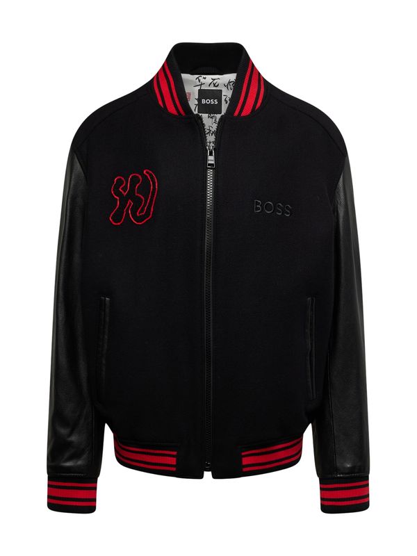 BOSS Black BOSS Black Преходно яке 'Munto'  червено / черно