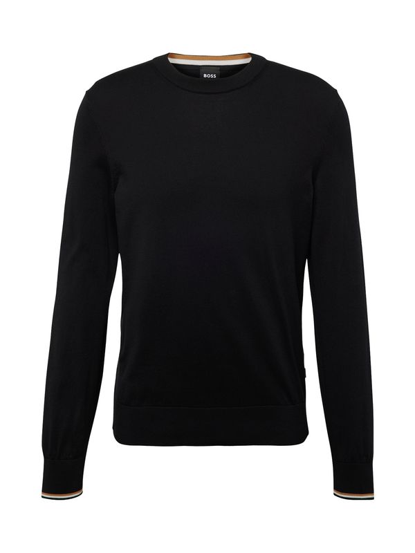 BOSS Black BOSS Black Пуловер 'Ebello'  черно