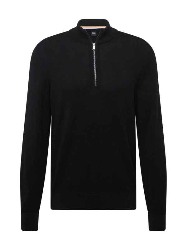 BOSS Black BOSS Black Пуловер 'EBRANDO-P'  черно