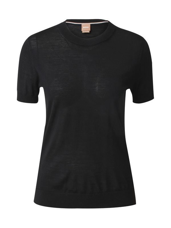 BOSS Black BOSS Black Пуловер 'Falyssiasi'  черно