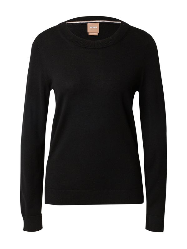 BOSS Black BOSS Black Пуловер 'Feganasi'  черно