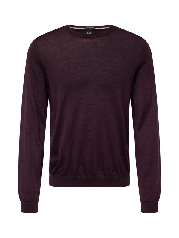 BOSS Black BOSS Black Пуловер 'Leno'  бургундово червено