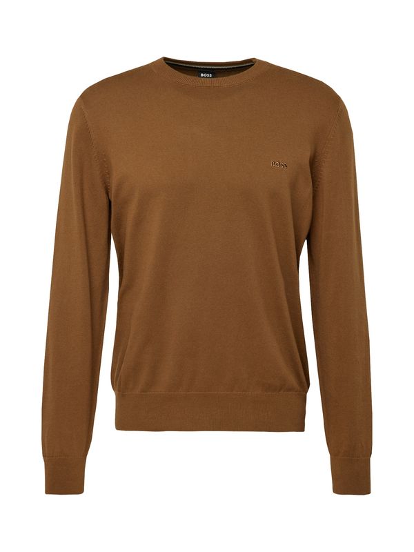 BOSS Black BOSS Black Пуловер 'Pacas-L'  кафяво