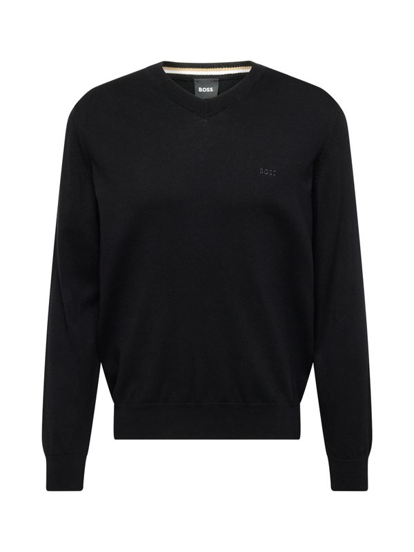 BOSS Black BOSS Black Пуловер 'Pacello'  черно