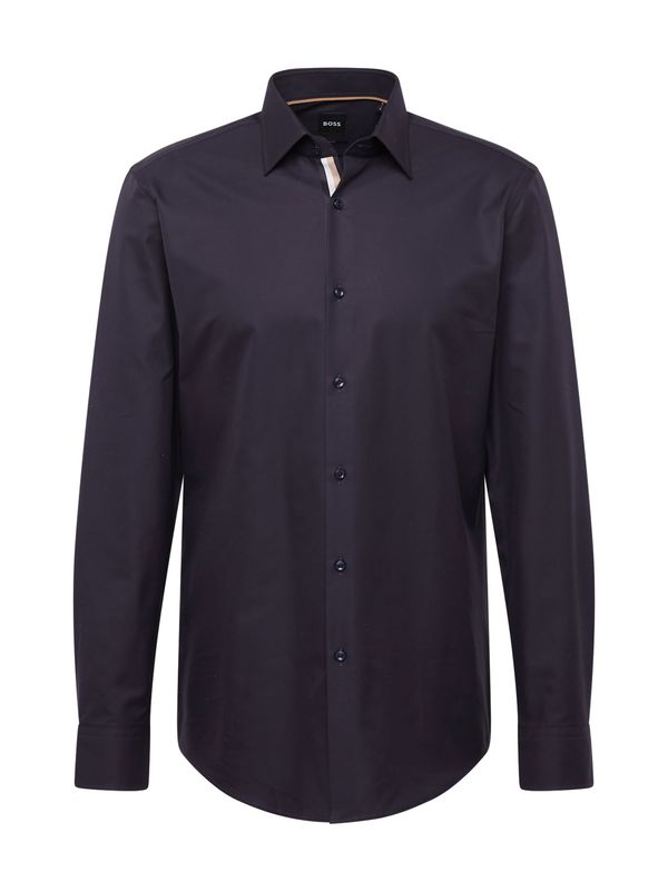 BOSS Black BOSS Black Риза 'H-HANK'  тъмносиньо