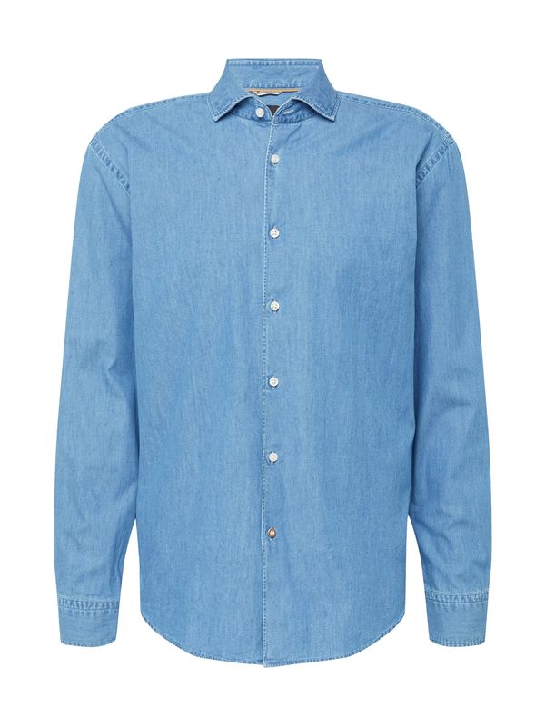BOSS Black BOSS Black Риза 'HAL'  син деним