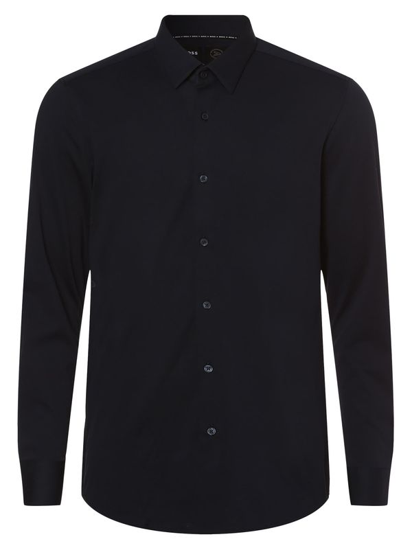 BOSS Black BOSS Black Риза 'Hank'  морскосиньо