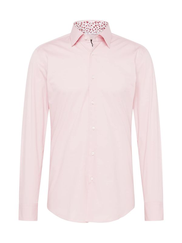 BOSS Black BOSS Black Риза 'HANK'  пастелно розово