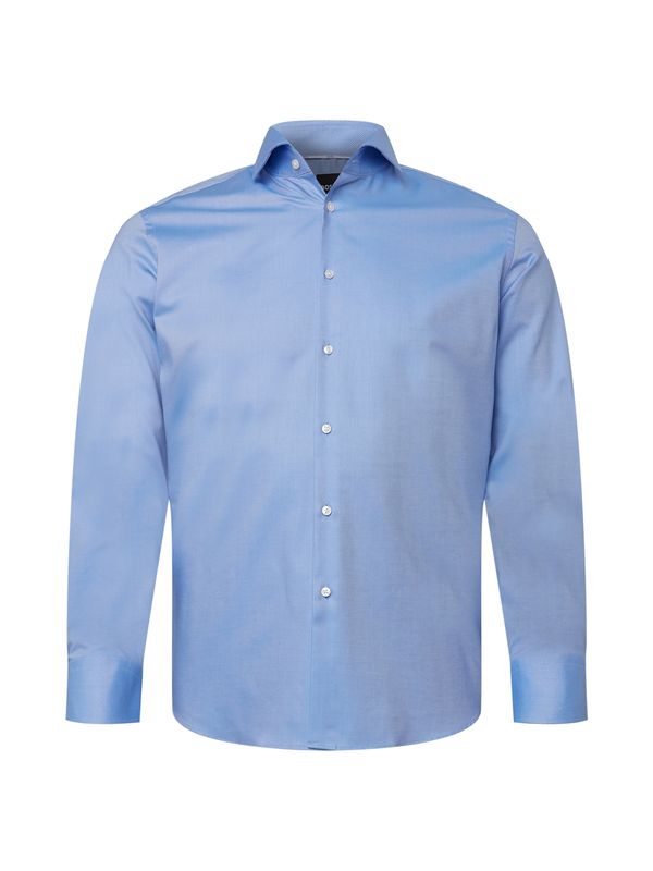 BOSS Black BOSS Black Риза 'Joe'  небесносиньо / бяло