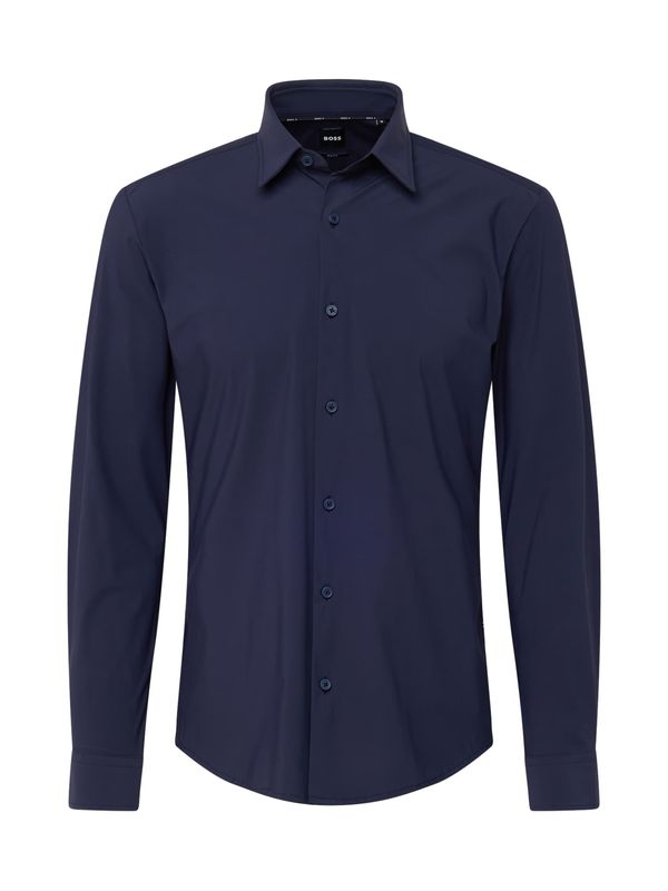 BOSS Black BOSS Black Риза 'P-ROAN-C1'  нейви синьо