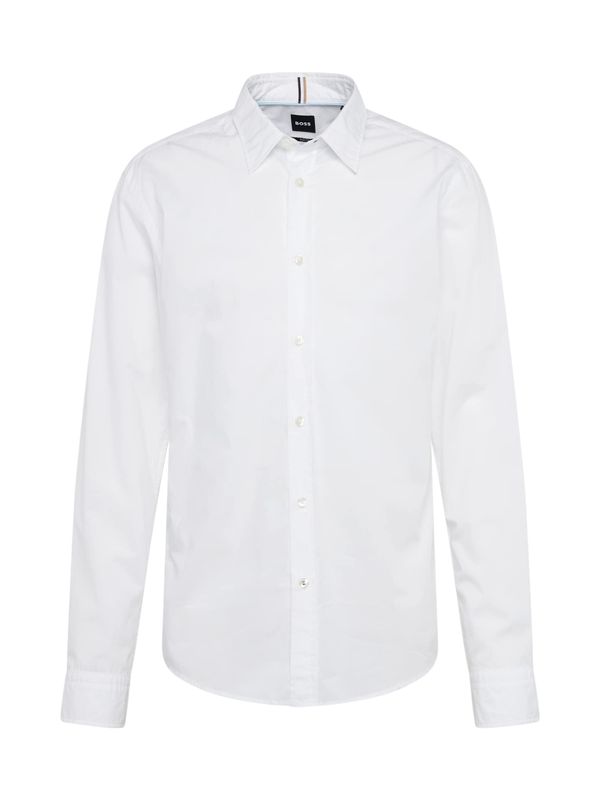 BOSS Black BOSS Black Риза 'ROAN'  бяло