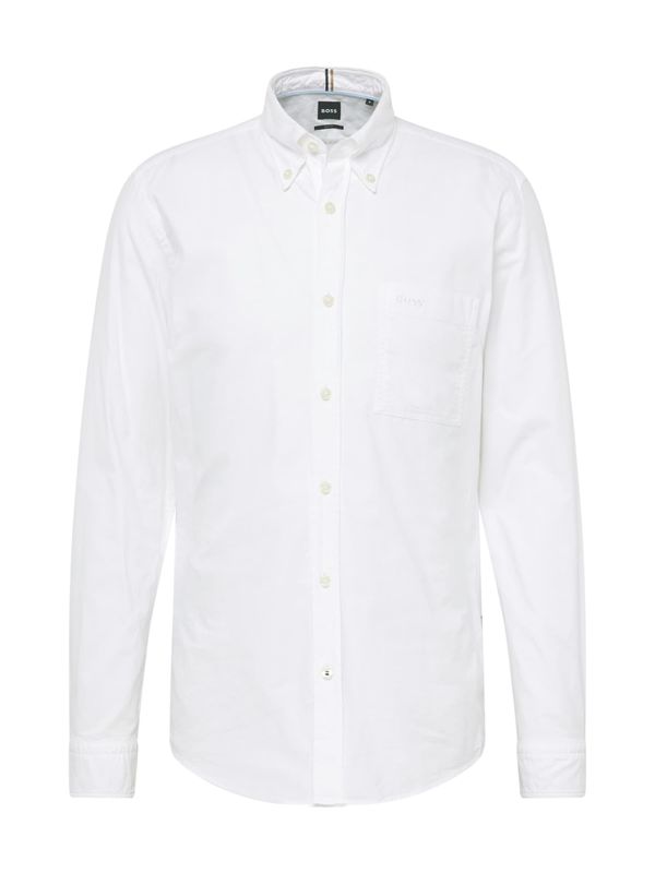 BOSS Black BOSS Black Риза 'ROAN'  бяло