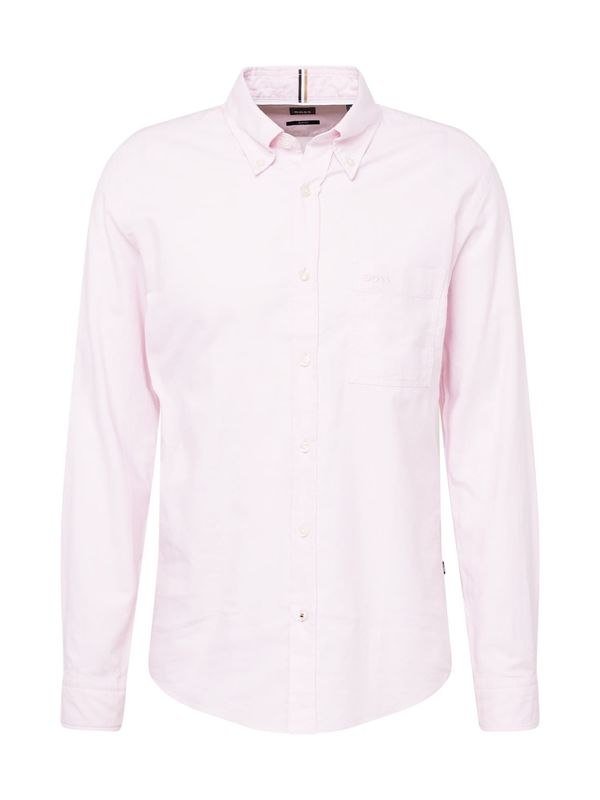BOSS Black BOSS Black Риза 'ROAN'  пастелно розово