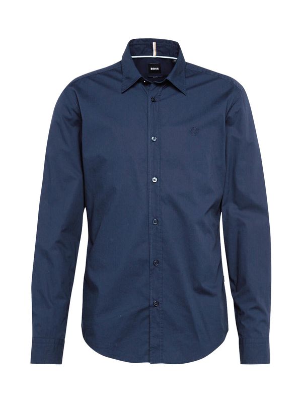 BOSS Black BOSS Black Риза 'ROAN'  тъмносиньо