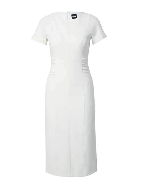 BOSS Black BOSS Black Рокля 'Dakela'  мръсно бяло